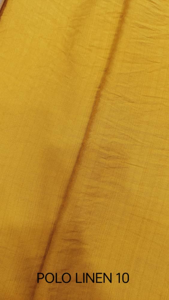 [HOT🔥NEW] PREMIUM KAIN PASANG POLO LINEN FABRICS BIDANG 60/0.5M