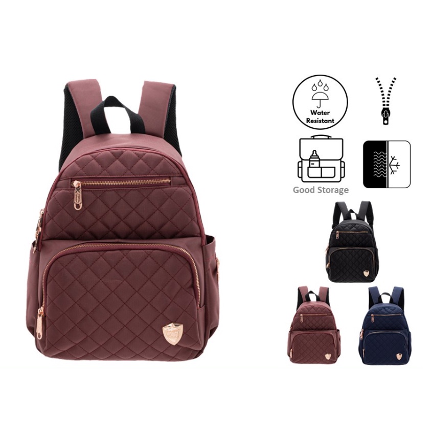 Princeton Milano Junior Diaper Bag Bags Fashion Baby Series + 3 Colors Choice