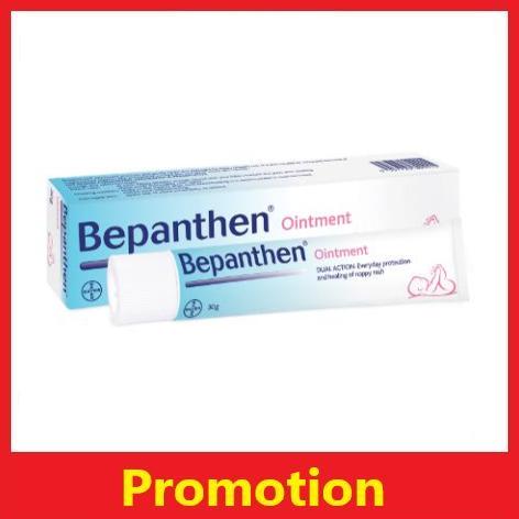 Bepanthen Ointment 30g- Dual Action Everyday Protection and healing of Nappy Rash for Baby- Latest Stock