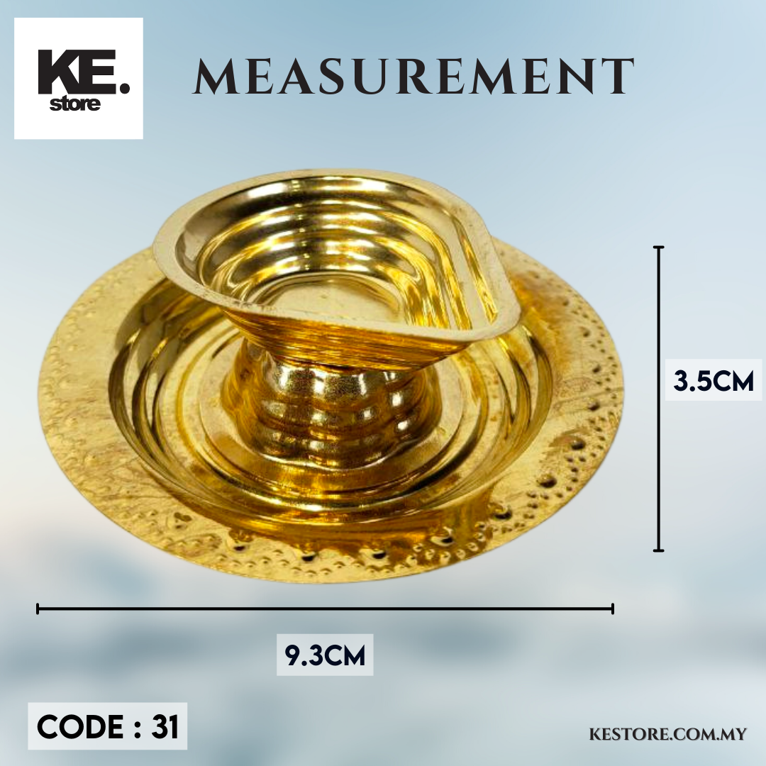 Brass Vilakku/Home Decoration/Festival Decoration/Deepavali/Prayers/Home/Temple/Pooja/Gift/KE203