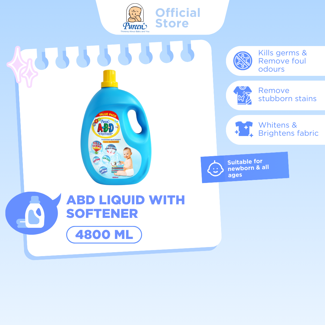 Pureen ABD Antibacterial Liquid Detergent (4800ML)