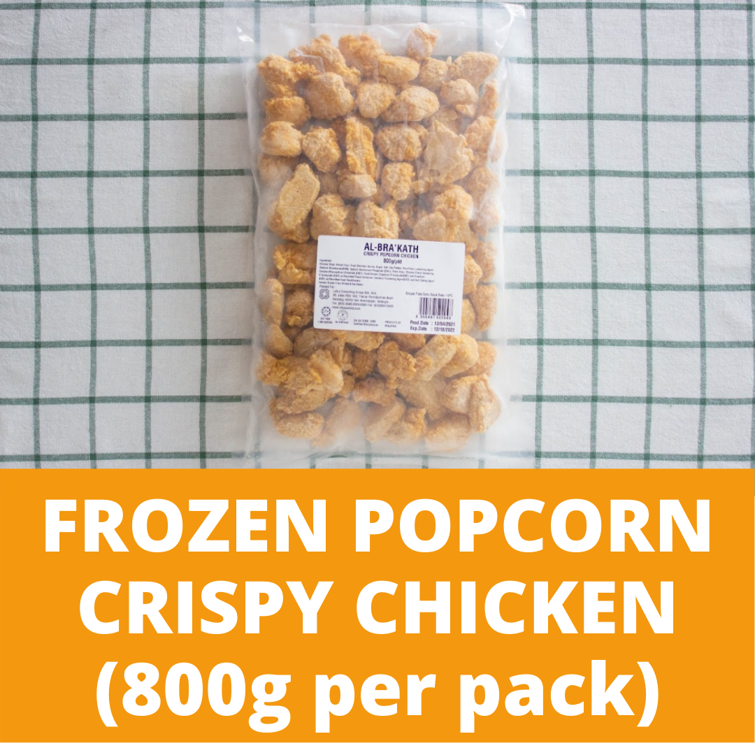 Popcorn Crispy Chicken (800g) 酥炸鸡丁 Lox Malaysia Frozen Popcorn Chicken Ayam Popcorn