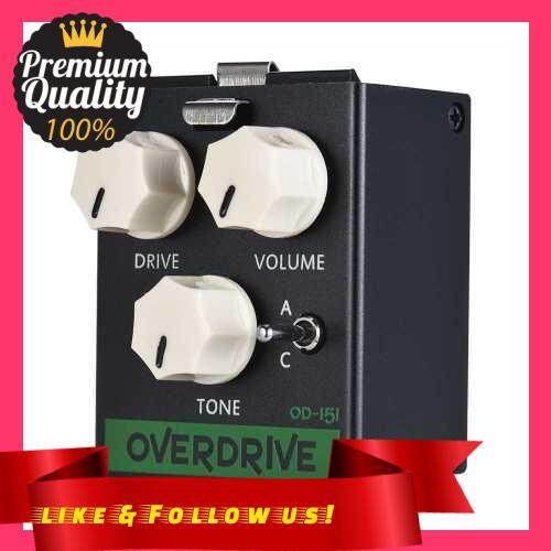 People\'s Choice BIYANG LiveMaster Series OD-151 3 Modes Overdrive Guitar Effect Pedal Module True Bypass