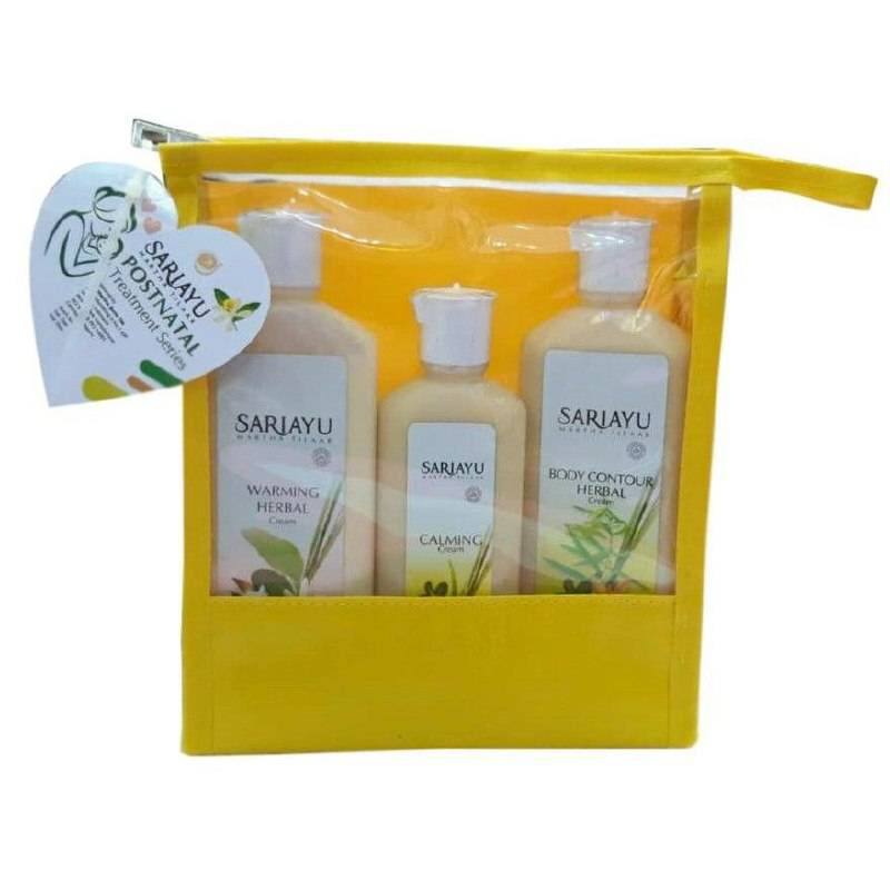 SET PANTANG BERSALIN SARIAYU 3 IN 1 FREE POUCH BAG
