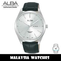 ALBA AJ6193X Quartz Silver Dial Mineral Crystal Glass Stainless Steel Case & Leather Strap Watch AJ6193 AJ6193X1 (from SEIKO Watch Corporation)