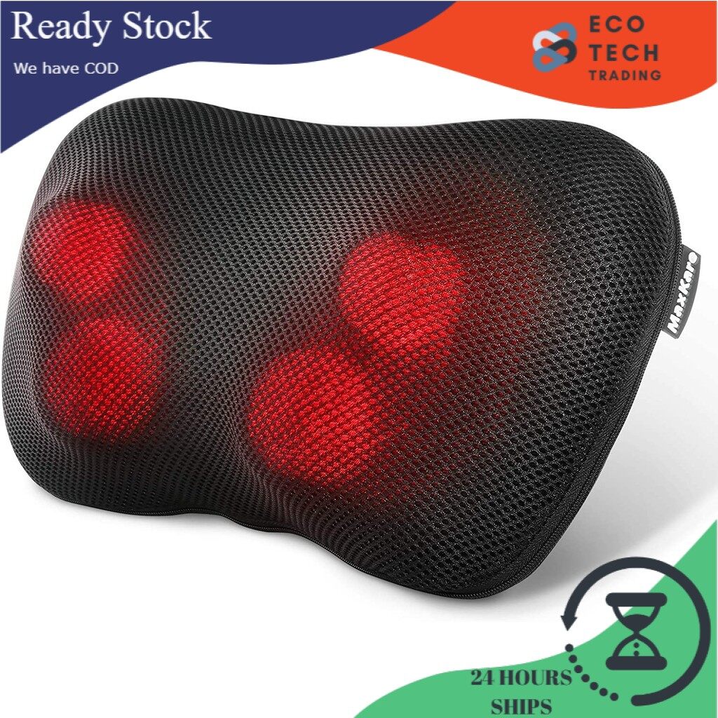 H001/MARNUR Shiatsu Massage Pillow and Heat Kneading Massager