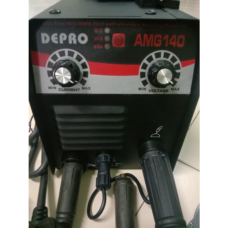 DEPRO 2 in 1 Gasless MIG Welding Machine 2 Function Gasless Mig / MMA