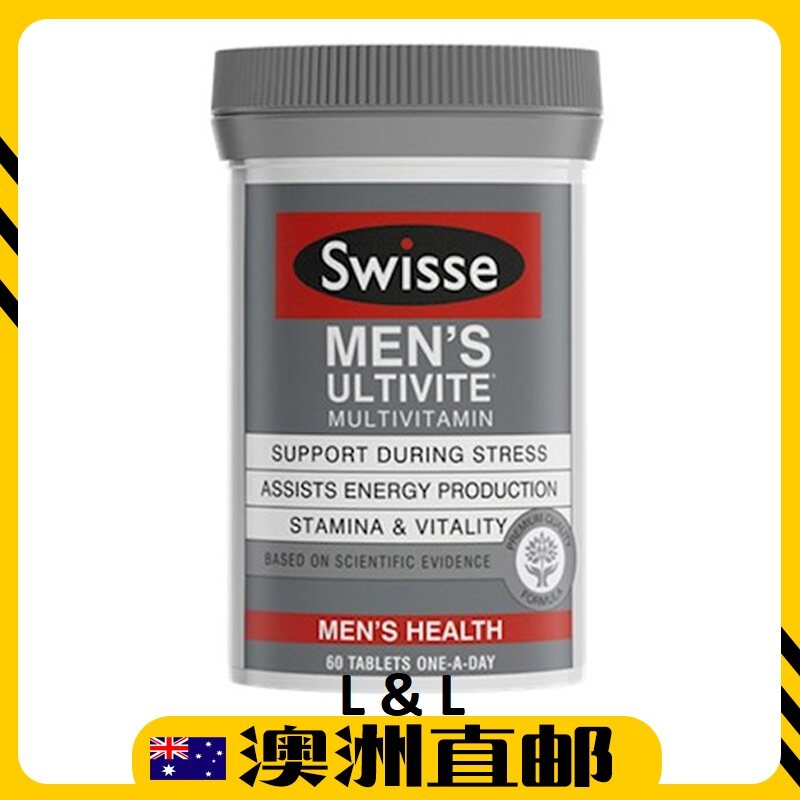[Pre Order] Swisse Men's Ultivite Multivitamin ( 60 Tablets ) ( Made In Australia )