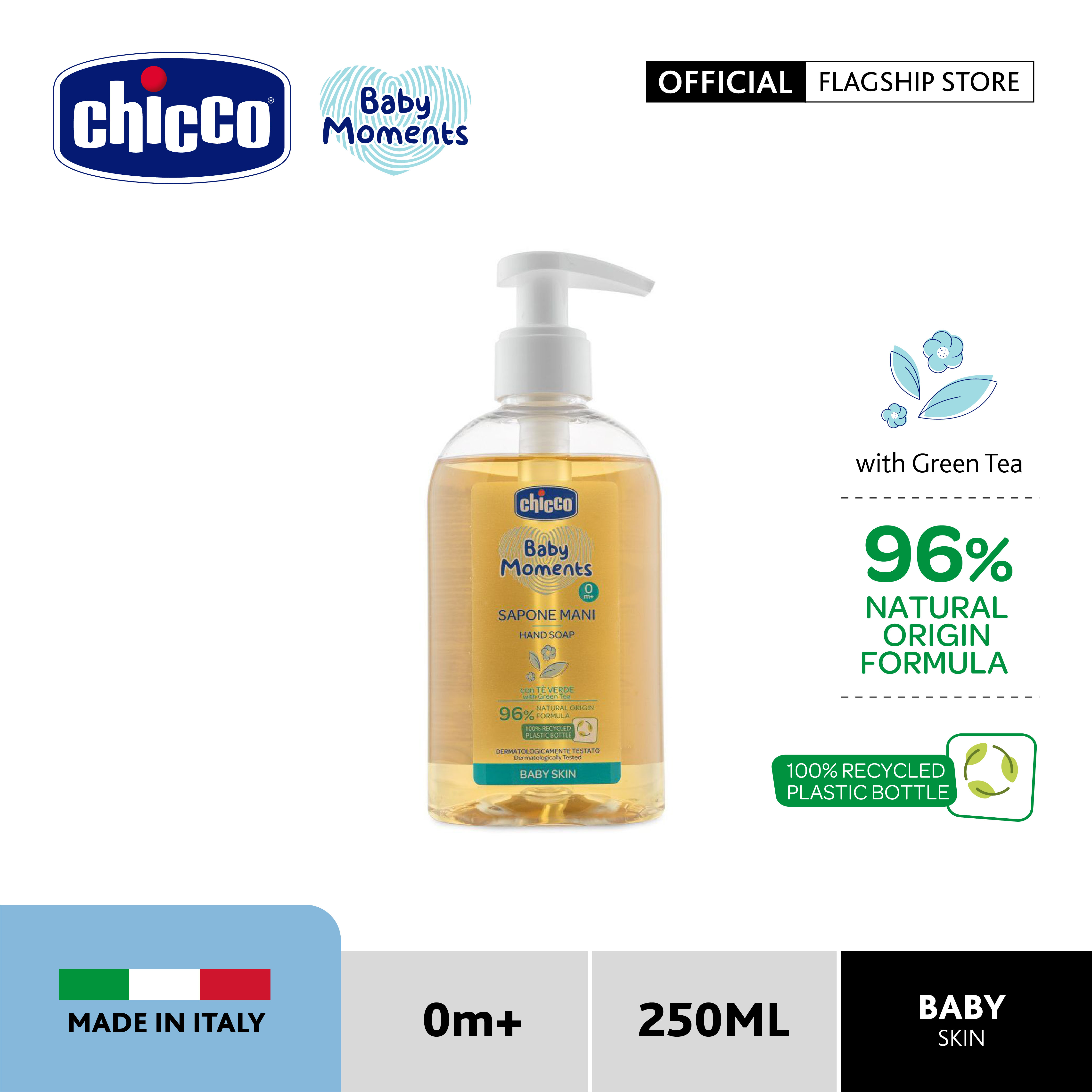 (Baby Skin) Chicco Baby Moments Liquid Hand Soap