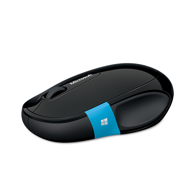 Microsoft Sculpt Comfort Mouse with BlueTrack Technology, Bluetooth Connection, Customisable Windows Touch Tab, Four-Way Scrolling, Plug and Play