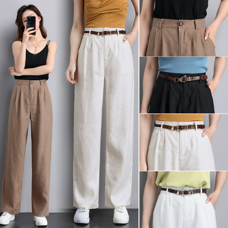 [Pre-Order] JYS Fashion Korean Style Women Cotton Linen Pant Collection 571-1059  (ETA: 2023-05-31)