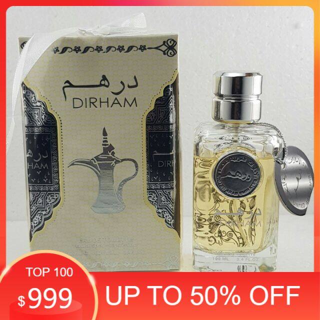 ARAB DUBAI DIRHAM EDp for men or women100 ml 100%orignal pics