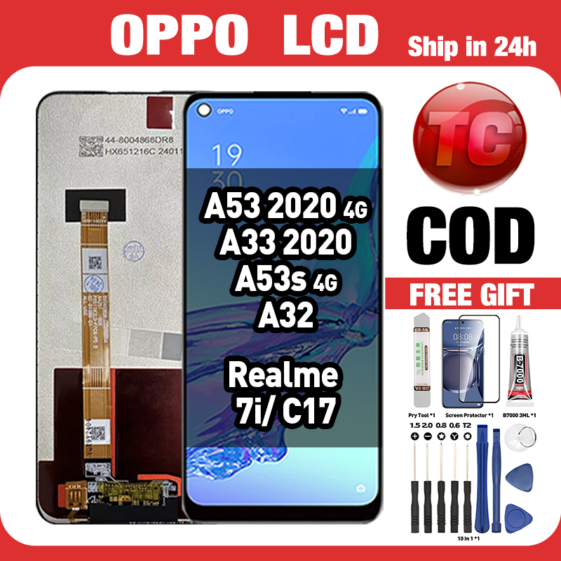 Protection Verre Trempé Pour Oppo A32 / A33 / A53 / Realme C17 – Modèle Classique – EAN 3701578015751