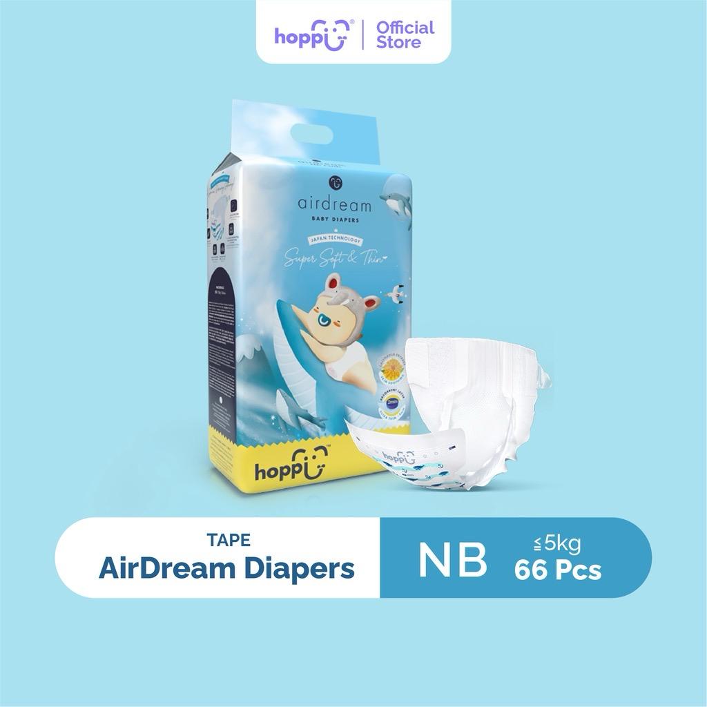 Hoppi AirDream Baby Diaper Tape NB/S/M/L
