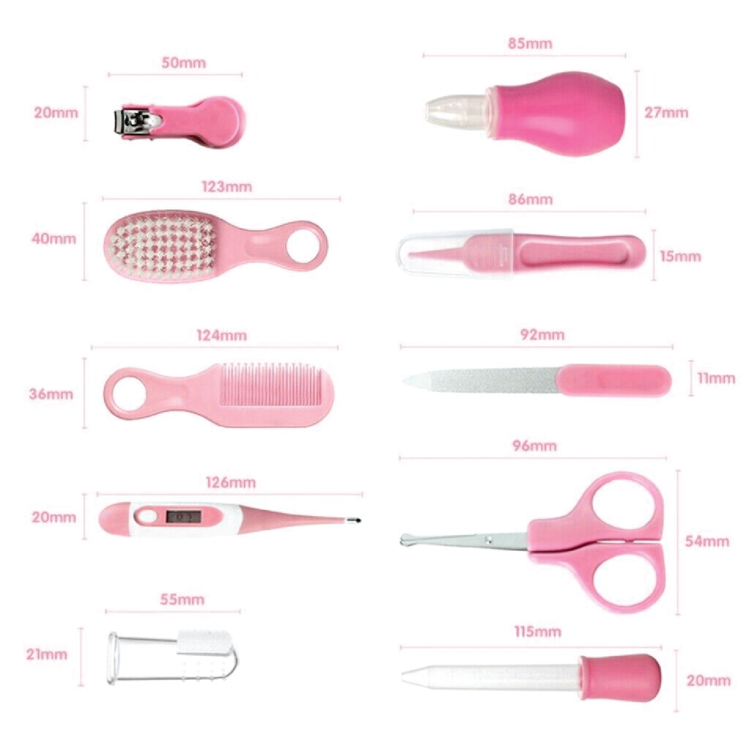 Newborn Baby Grooming Kits Baby Care Nursing Set Child Healthcare Tools / Set Penjagaan Bayi
