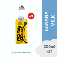FARM FRESH UHT Fresh/Chocolate/Kurma/Banana/Lactose-Free Fresh Milk - 1 Carton 200ml x 24 Packs - MAXIMUM 2 CARTONS PER ORDER. Please separate the order if you want to order more than 2 cartons. Thank You. *NO PRESERVATIVE *NO COLORING *NO FLAVORING