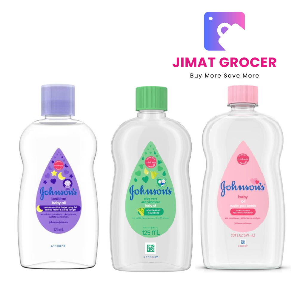 Johnsons Baby Oil 125ml