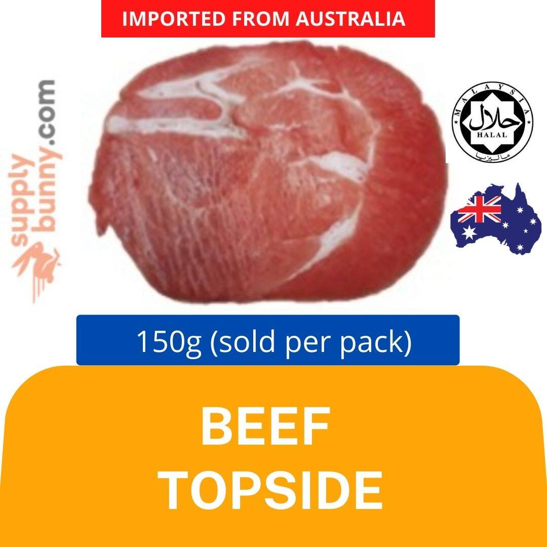 Australian Beef Topside (150g  per Pack) Frozen Shabu-Shabu Daging Bahagian Punggung 牛米龙  Selamat Supplies