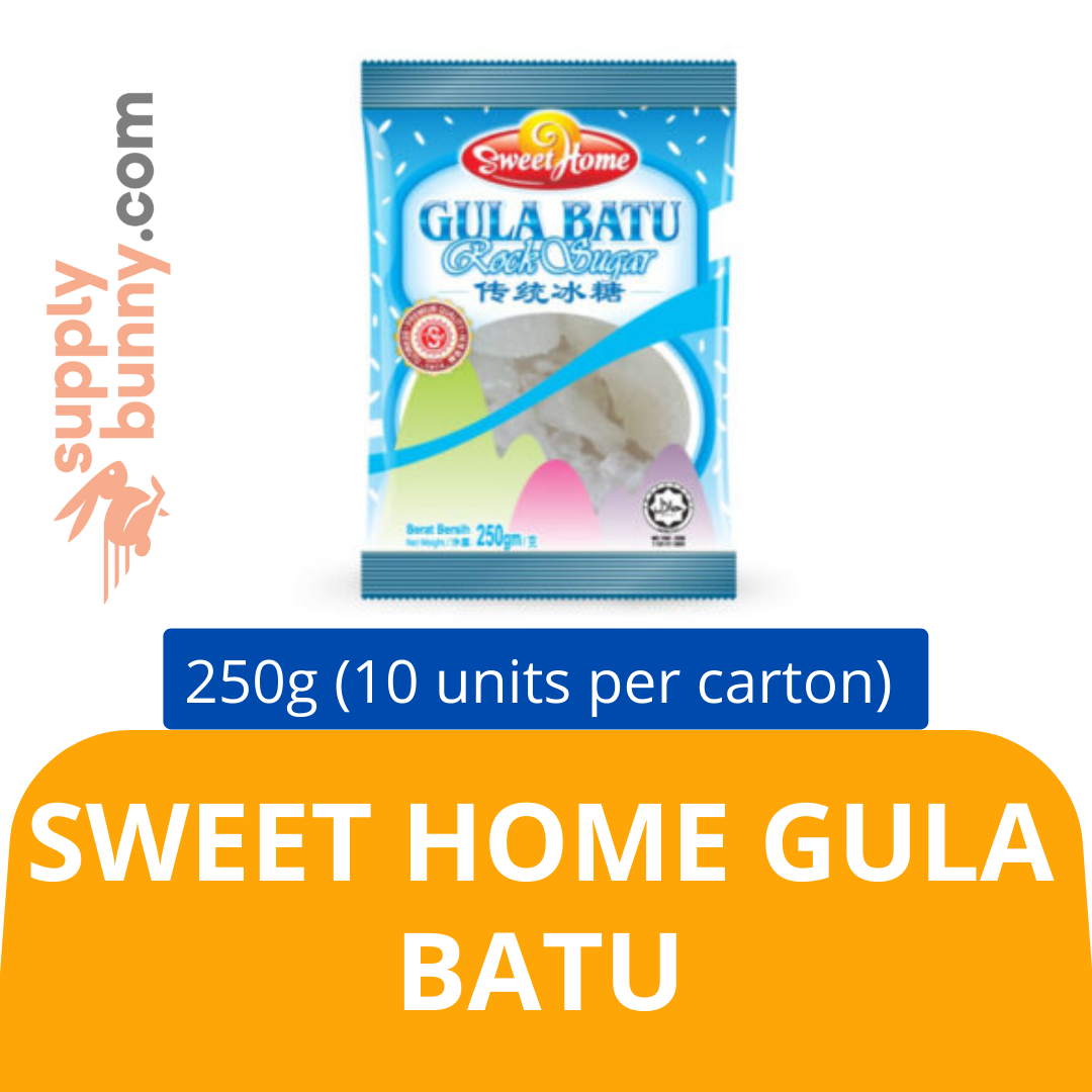 Sweet Home Gula Batu (250g X 10 packs) (sold per carton) 冰糖 PJ Grocer Gula Batu
