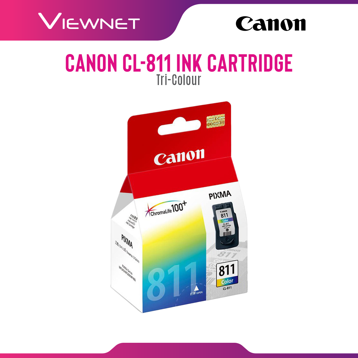 Canon CL-811 / PG-810 Original Ink Cartridge Black & Colour