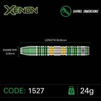 Winmau Darts Xenon Steel Tip 90% Tungsten Dart Set (1527)