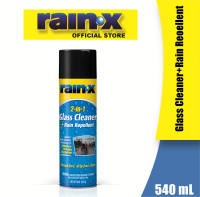Rain-X 2-in-1 Glass Cleaner with Rain Repellent Aerosol 540 mL Rain X