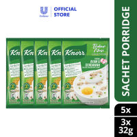 [Bundle of 5] Knorr Instant Porridge Sachet Chicken & Mushroom (32g x 3)