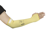 Ansell HyFlex® 70-138 100% Yellow Kevlar with EN ISO Level C Cut Resistance Sleeve Protects Forearms From Minor Heat Cuts and Burns (1 PIECE)