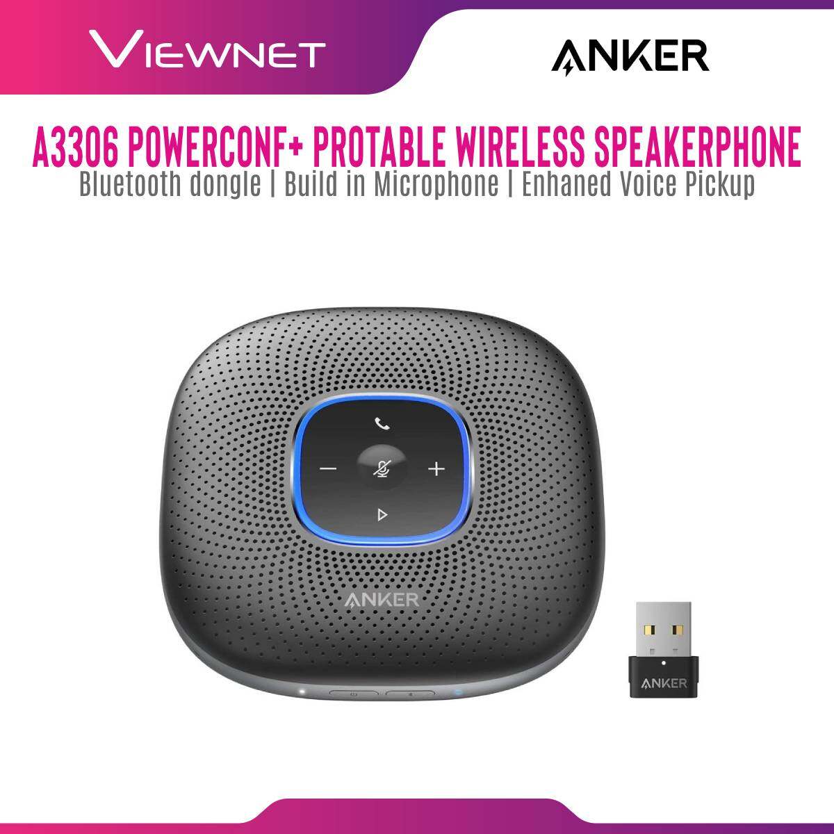 Anker A3306 Powerconf+ Protable Wireless Speakerphone , with Build in Microphone