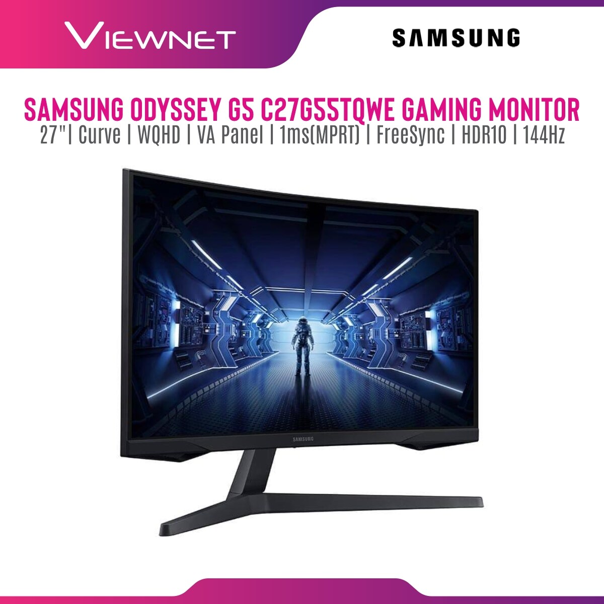 Samsung Odyssey G5 C27G55TQWE Curve 27
