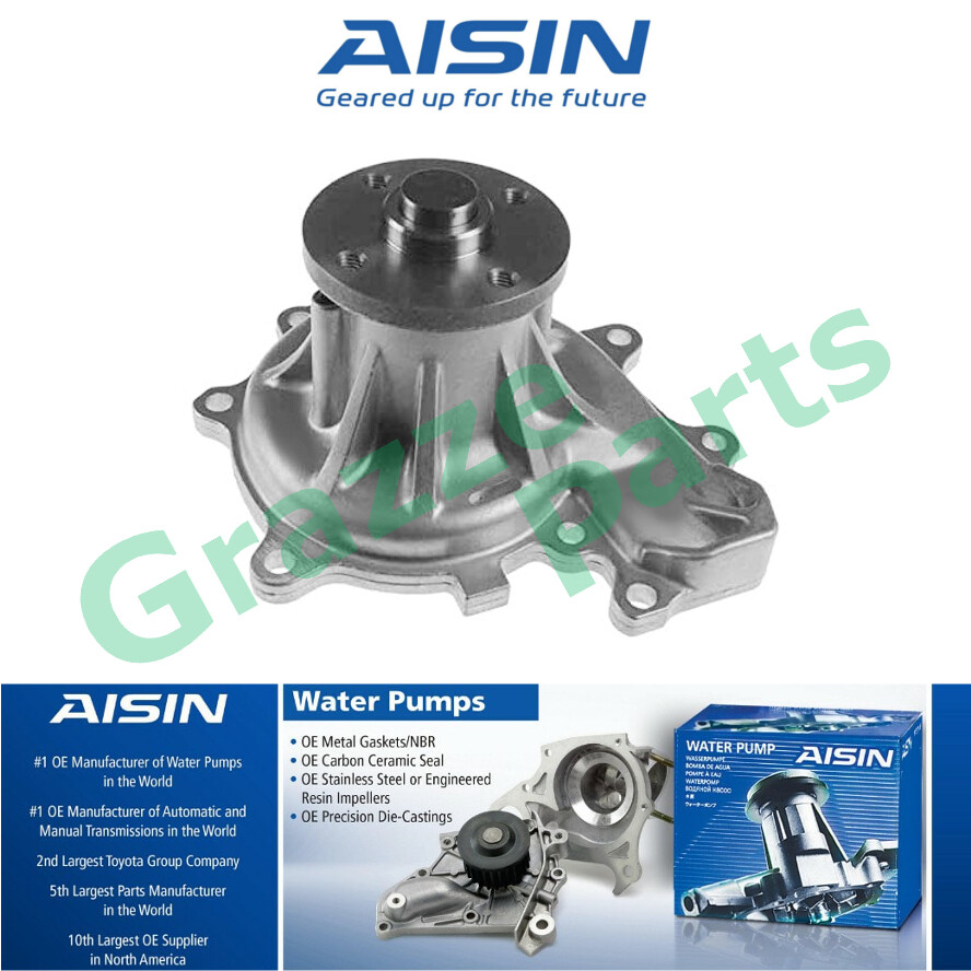 AISIN Engine Water Pump for Isuzu NPR57 4HK1-T Pully Base 95mm