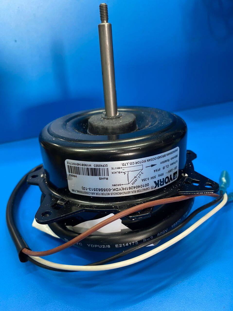 FAN MOTOR YORK 1HP~2HP (5140698) AIR COND USE