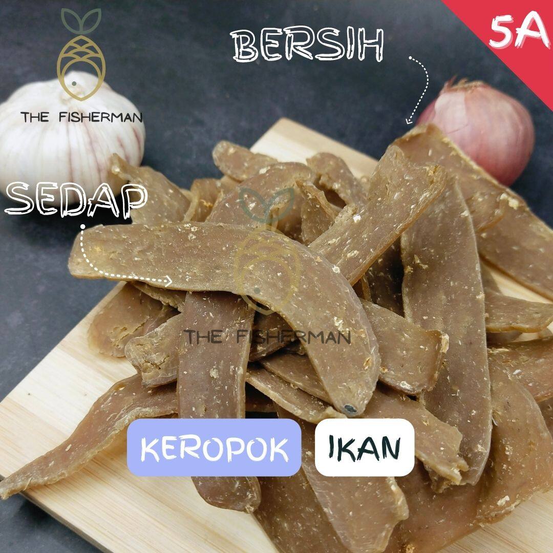 [Extra Bubble Wrap] Keropok Ikan Terengganu Asli 登嘉楼鱼饼 (1KG/500G/250G) - The Fisherman