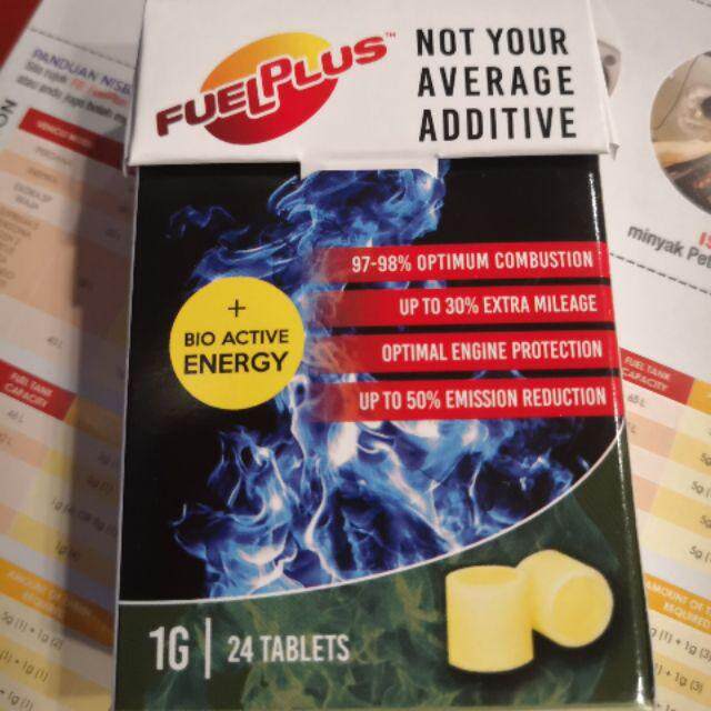 1G( 24 Tablets) NO. 1 FUEL ADDICTIVES FUELPLUS increase fuel mileage up