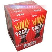 Glico Pocky Biscuits Sticks (Chocolate) 10pkt x 40g
