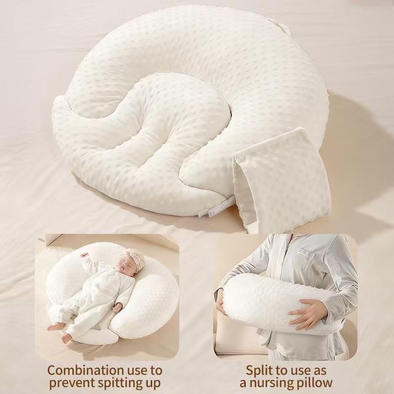 LemonU Baby Newborn Bantal Menyusu U Shaped Maternity Pillow Breastfeed Nursing Pillow