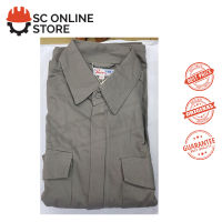 PIONEER Working Jacket Single Layer Sleeve (Grey Khaki Dark Blue)