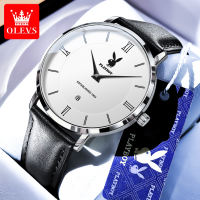 PLAYBOY  OriginaL Men Watch 2026 New Waterproof Luxury Brand Fashion Casual Calendar Quartz Skin Strap HD Mirror Gift for Boyfriend