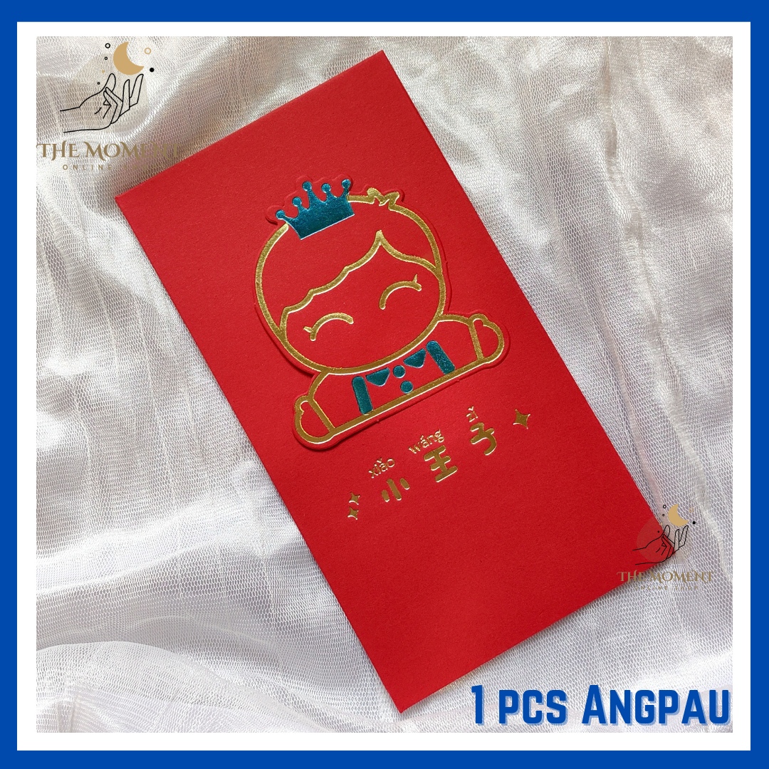 [THEMOMENT] Baby Full Moon Kids Birthday Happy Birthday Red Packet (1pcs) 满月之喜 生日快乐 寿比南山 儿童生日红包袋 (1个装)