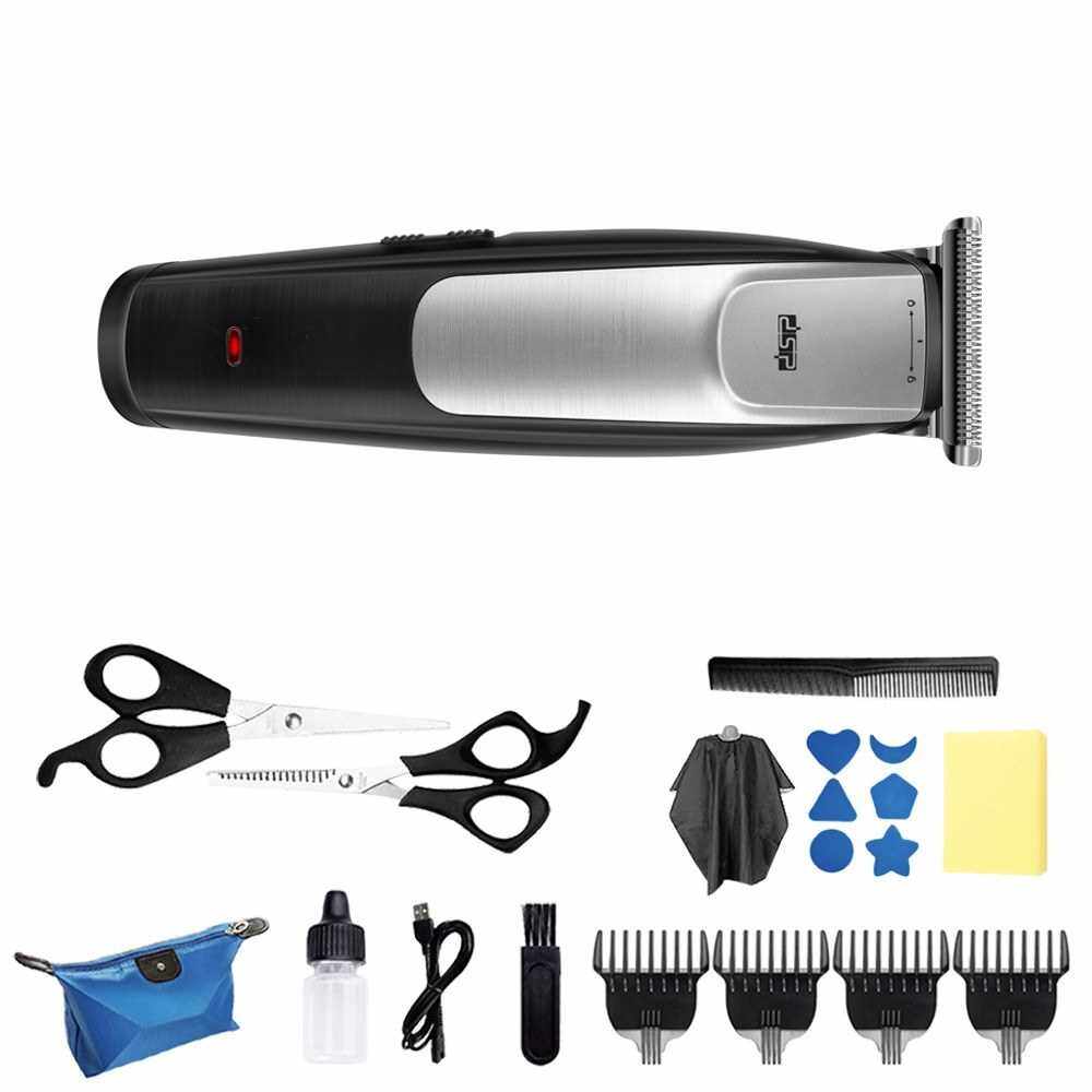 Hair Clipper Cordless Hair Trimmer USB Charging Hair Cutting Kit with