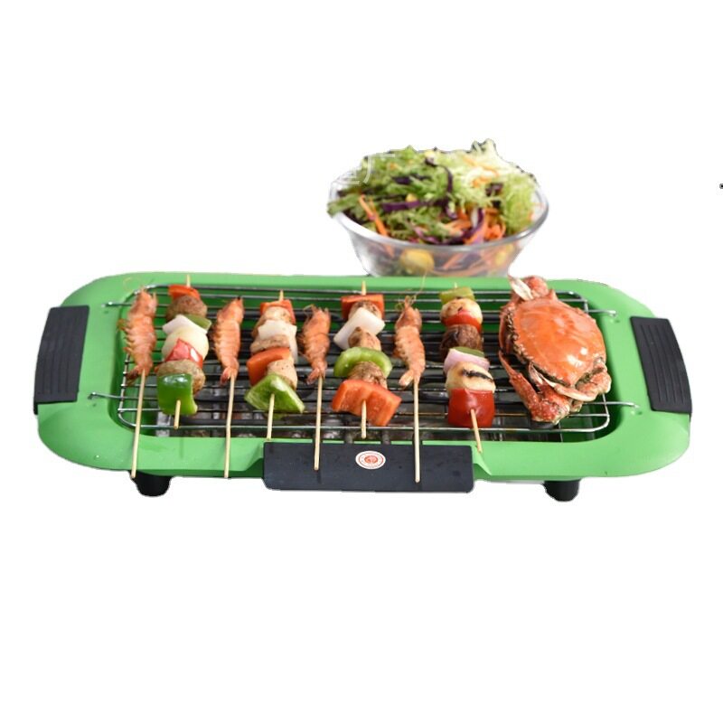 Electric Barbeque BBQ Grill Electric Smokeless BBQ Detachable Pan Korean BBQ Pan Multi Cooker