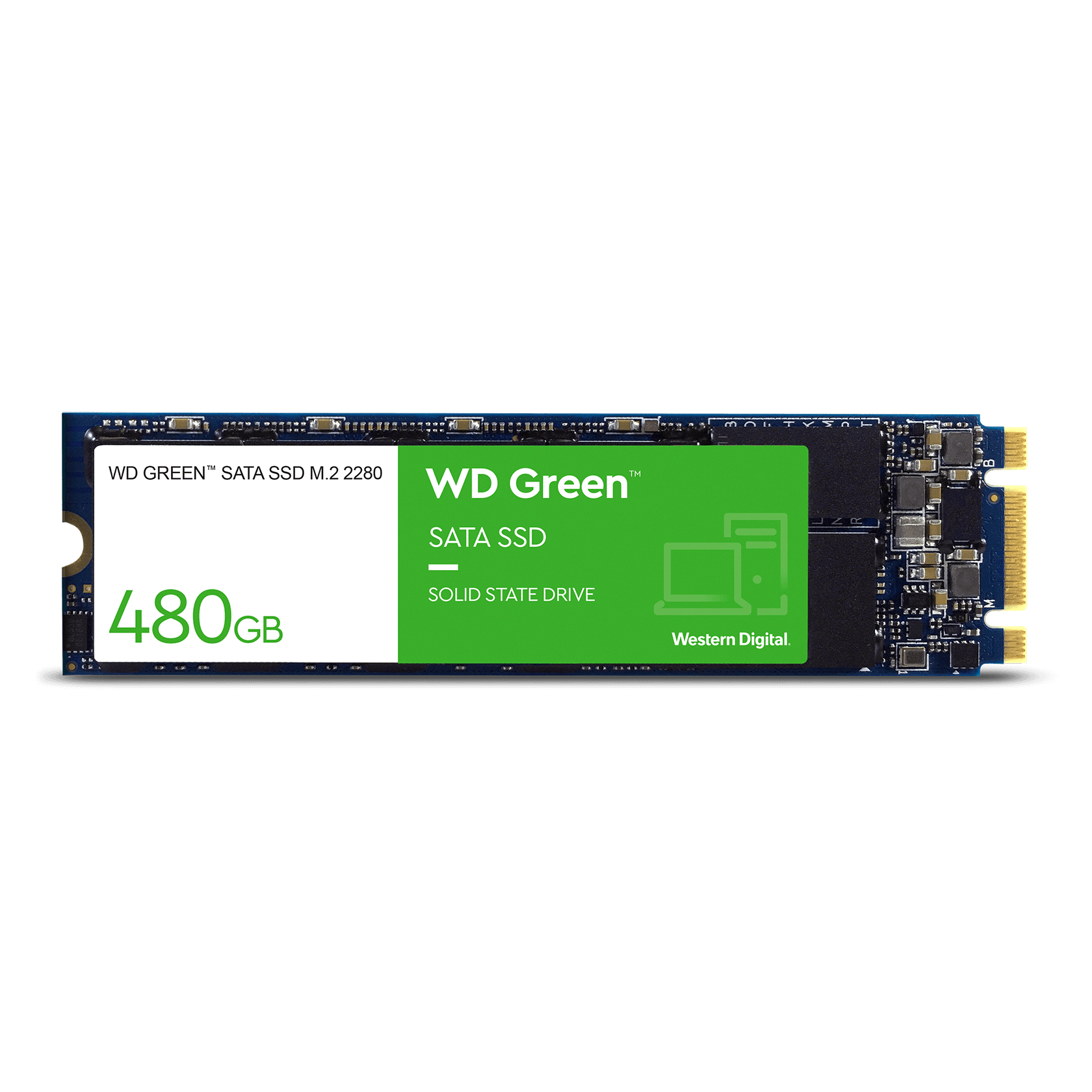 Western Digital M.2 SATA Green 240GB/480GB SSD Solid State Drives (WDS240G2G0B/WDS480G2G0B/WDS480G2G0B)