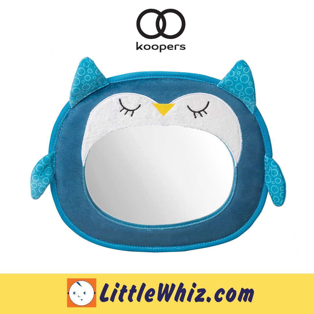 Koopers: Cartoon Car Seat Mirror | Fox | Owl