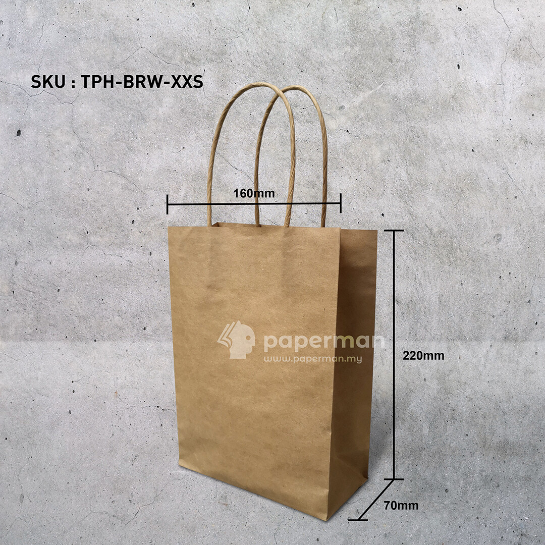 Store Age [25pcs] CHEAPEST Colour Paper Bag Doorgift For Party Wedding Goodies Bag Beg Goodies Barang Hantaran