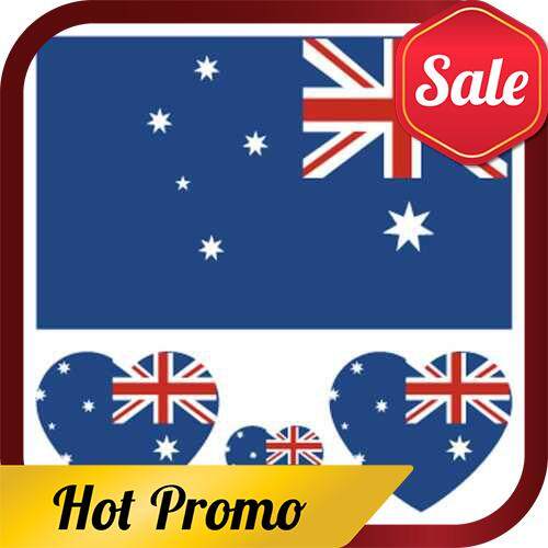 Football Fan National Flag Sticker for 2018 FIFA World Cup