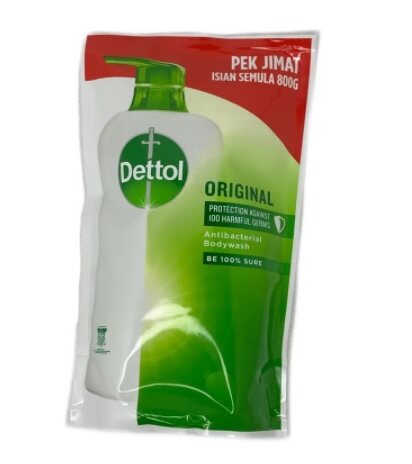 Dettol Shower Gel Antibacterial Body Wash Refill 750ml