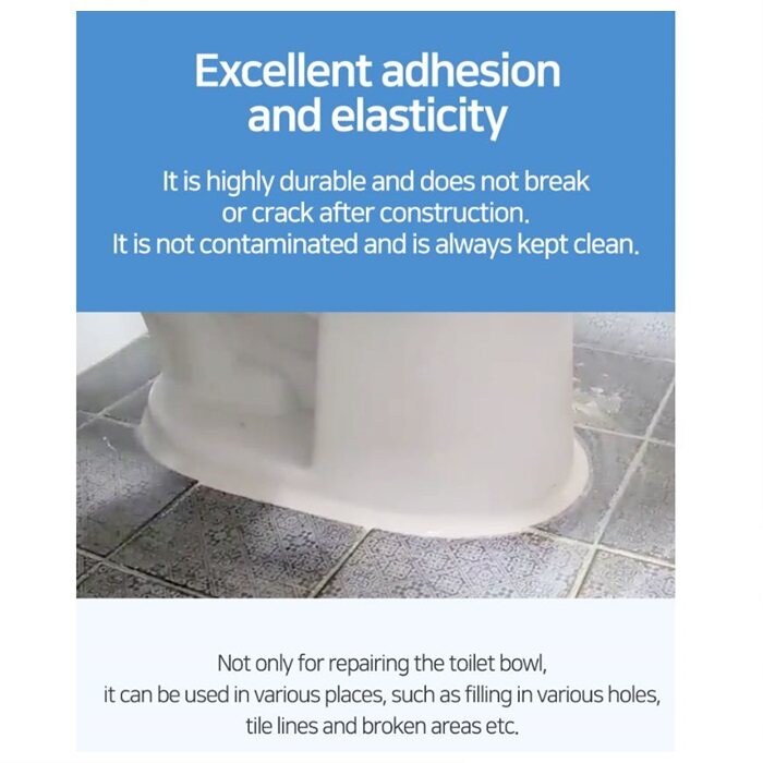 Toilet Bowl Trim Tile Joint Repair Coating Coating Powder