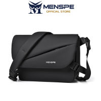 MENSPE Men Fashion Shoulder Bags Cross Body Bags Messenger Bag Waterproof Oxford Cross Body Bag Large Capacity Sling Bags Simple Casual Sport Street Bag for Men Male Student Teenager