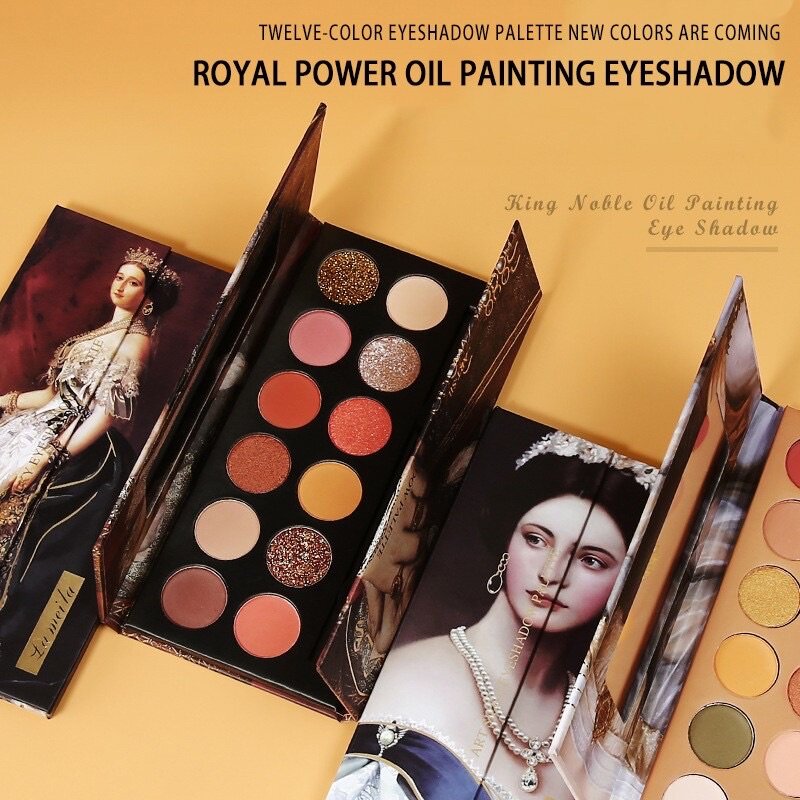 LAMEILA 5045 Painting Eyeshadow Palette Matte Pearl Eye Shadow Beauty Makeup Blush