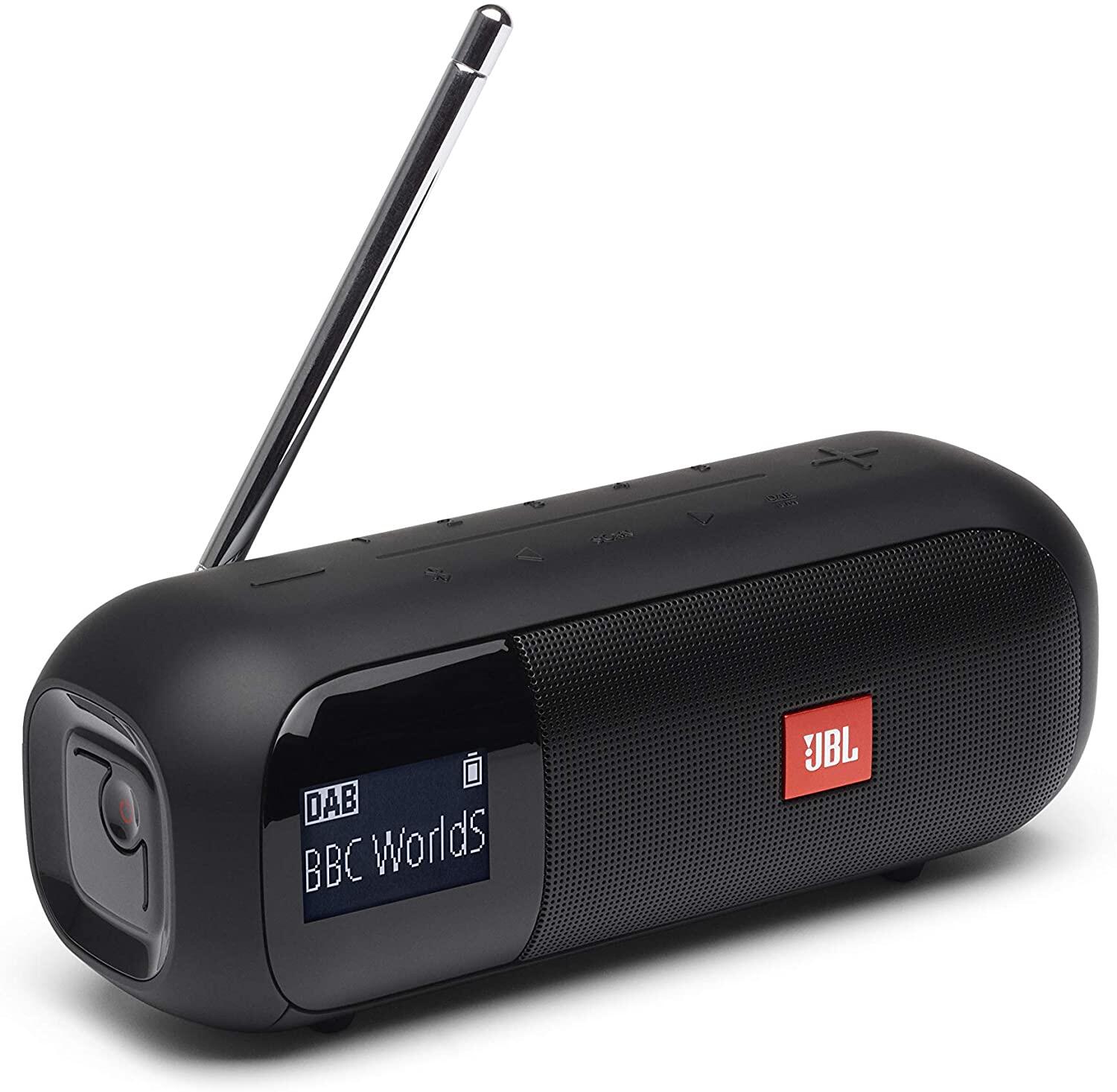 JBL Tuner 2 Portable Wireless Bluetooth Speaker with FM Radio , IPX7 Waterproof , Display Screen , Up to 12 Hours Playtime